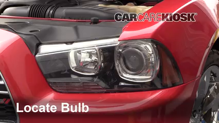 2012 Dodge Charger RT 5.7L V8 Lights Daytime Running Light (replace bulb)